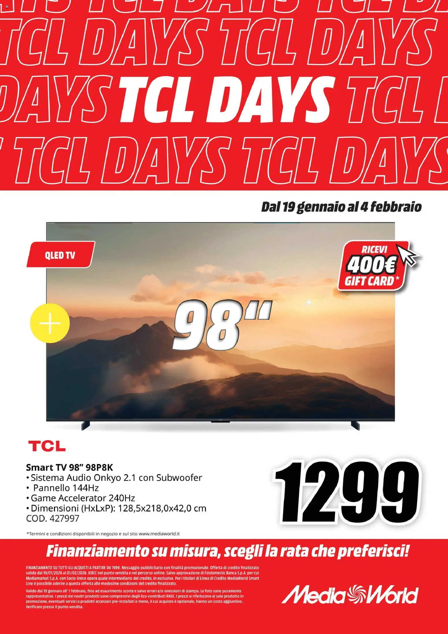 Volantino Media World del 19.01.2026 | Pagina: 5