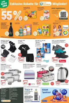 Globus prospekt Völklingen	 - gültig ab dem 28.07.2025 | Seite: 28 | Produkte: Ehrmann almighurt, Eiscreme, Pasta, Uhr