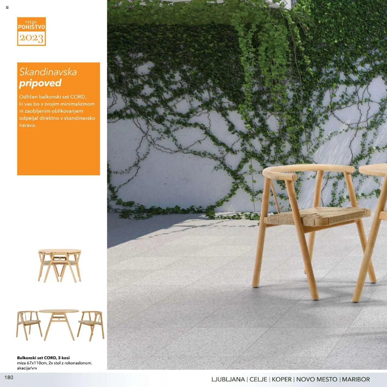 Harvey Norman - Katalog - Vrtno pohištvo │ velja od 01.03.2023 | Stran: 180