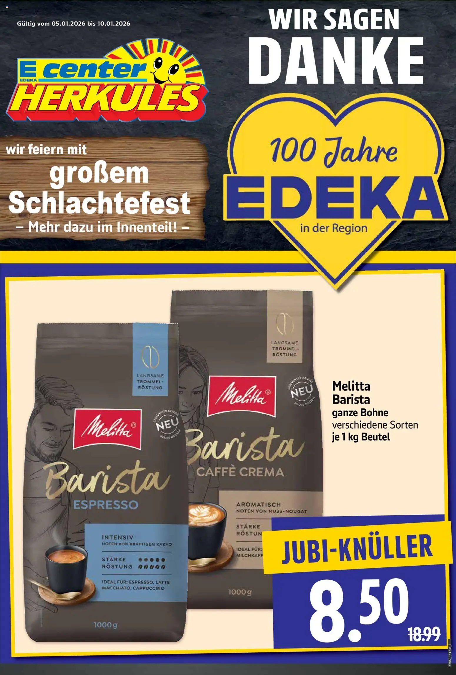 HERKULES Prospekt 	 – gültig ab 05.01.2026 | Seite: 1 | Produkte: Melitta