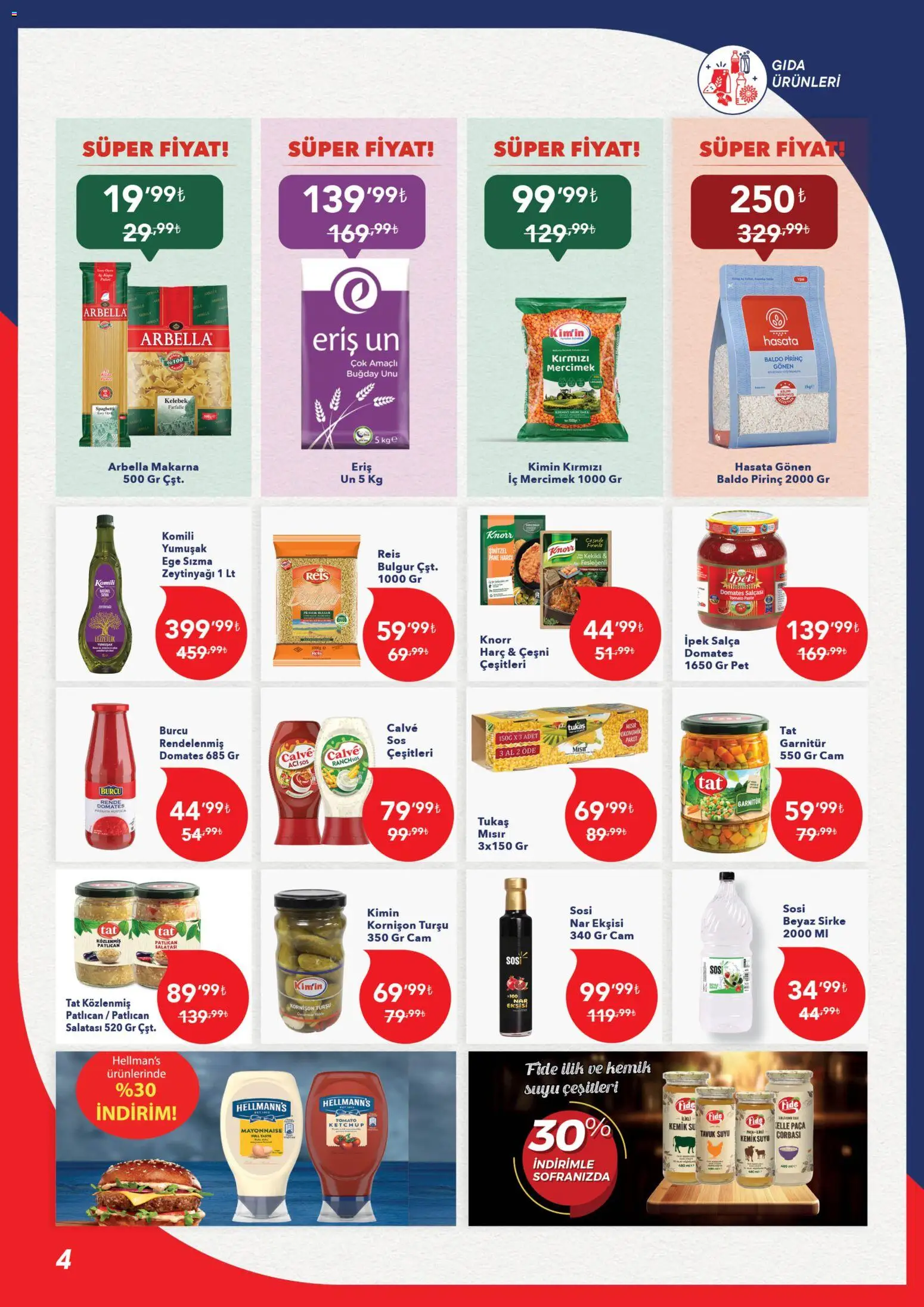 Kim Market Katalog - Marmara Insert - 19.01.2026 tarihinden itibaren geçerlidir | Sayfa: 4 | Ürünler: Kemik suyu, Ravioli, Pirinç, Sos