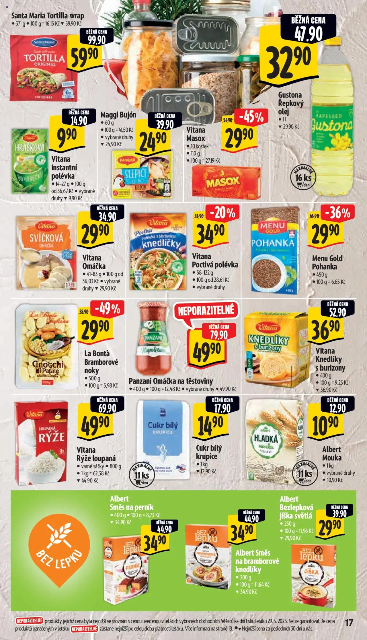 Albert leták - Supermarket od 04.06.2025 | Strana: 25 | Produkty: Maggi, Rýže, Burizony, Vana