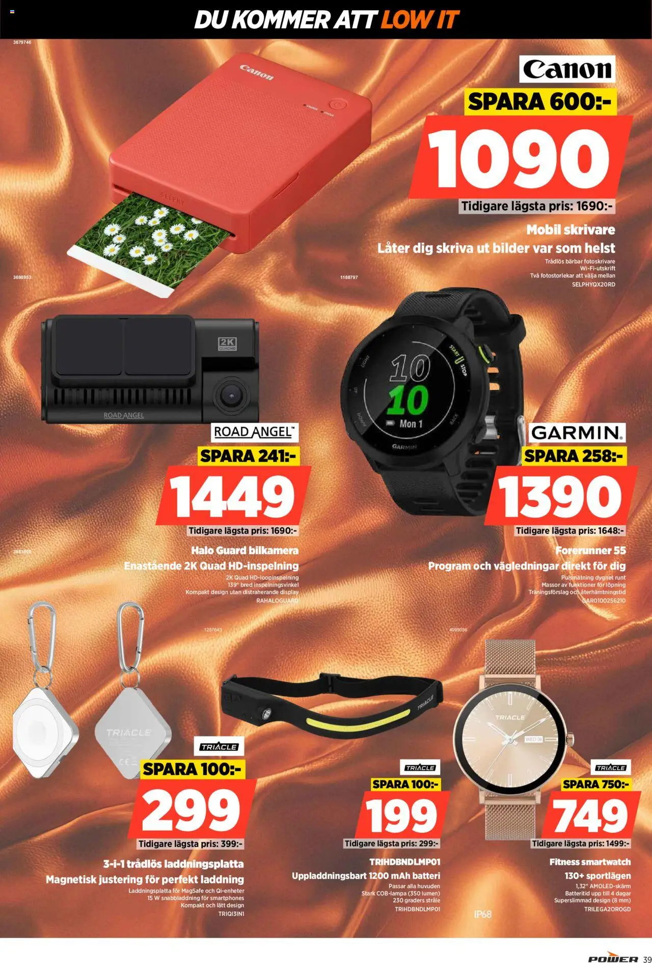 Power reklamblad aktuell från 22.09.2025 | Sida: 39 | Produkter: Batteri, Skrivare
