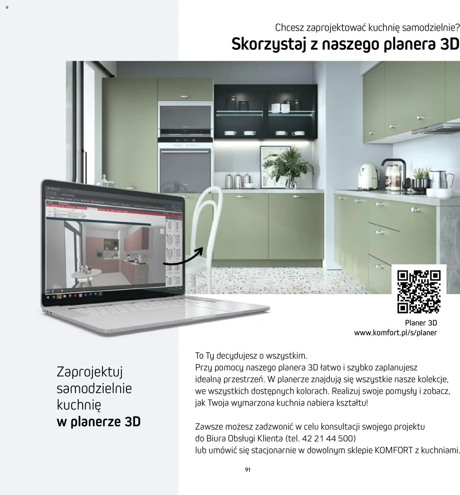 Komfort Gazetka - Katalog kuchnie od 15.12.2025 | Strona: 91