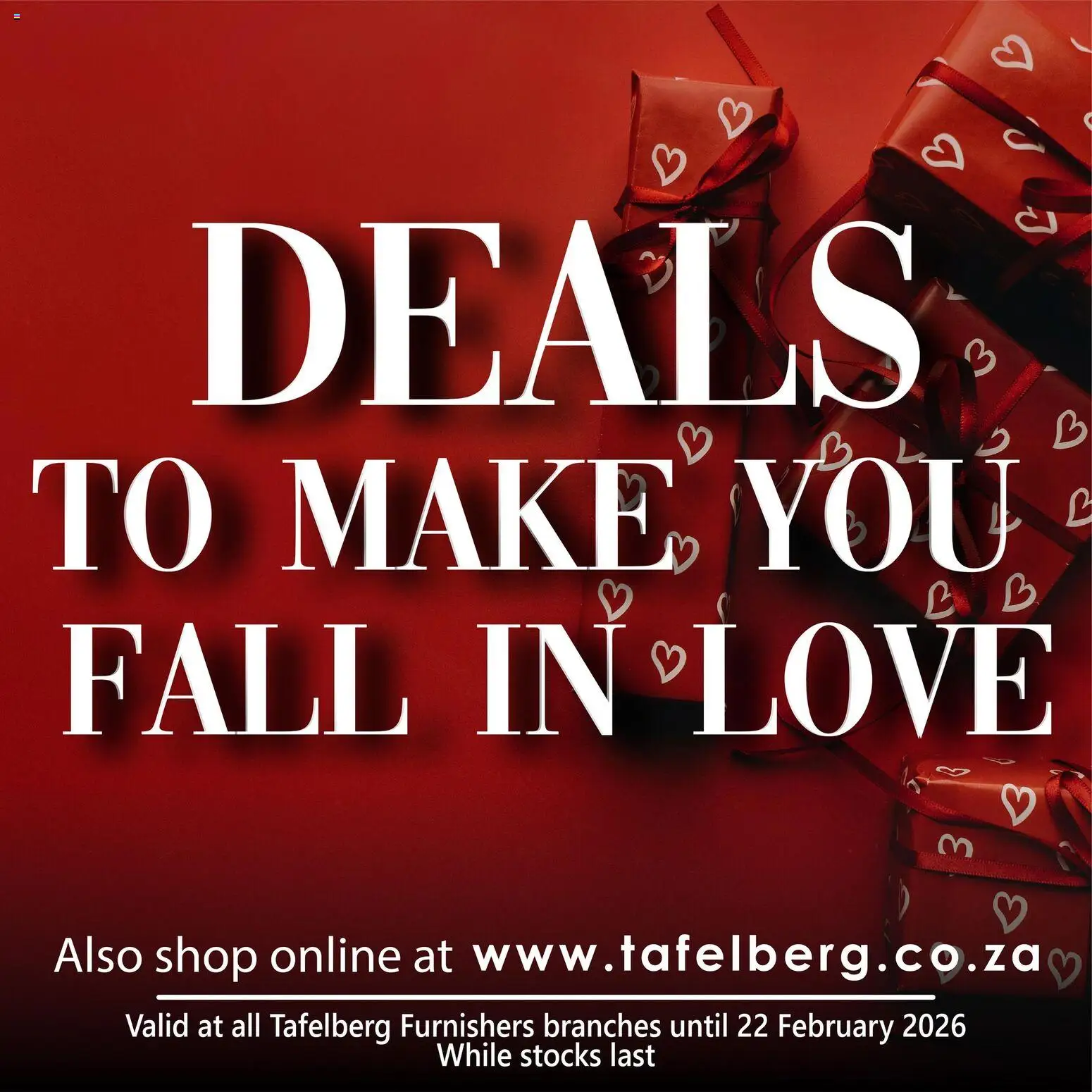 New Tafelberg Furnishers catalogue – valid from 13.02.2026 | Page: 1