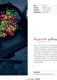 Forhåndsvisning av Jacobs Kurskatalogen  gyldig fra 25.03.2026 | Side: 17