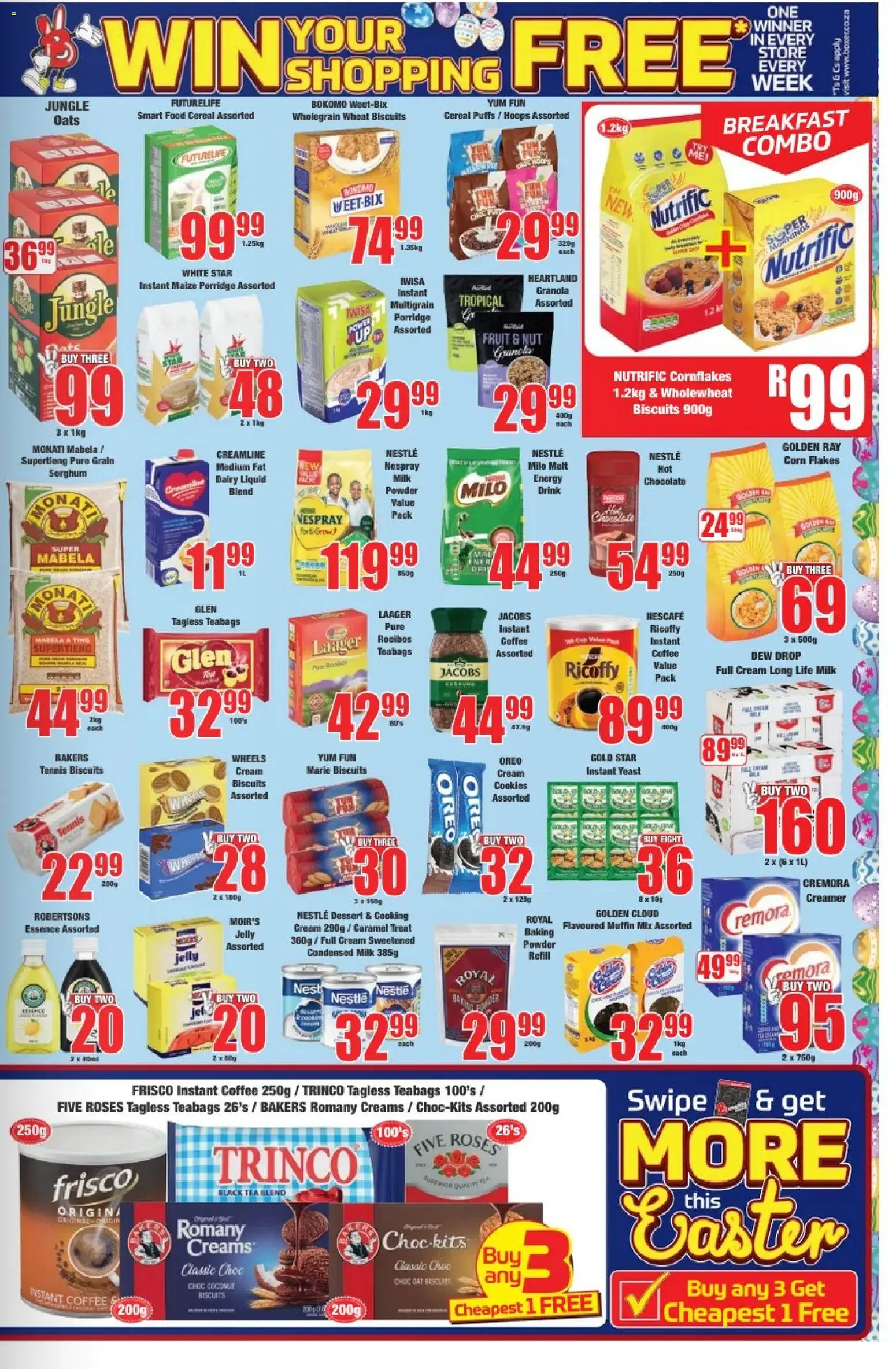 New Boxer catalogue – valid from 23.03.2026 | Page: 5 | Products: Hot chocolate, Condensed milk, Chocolate, Flakes