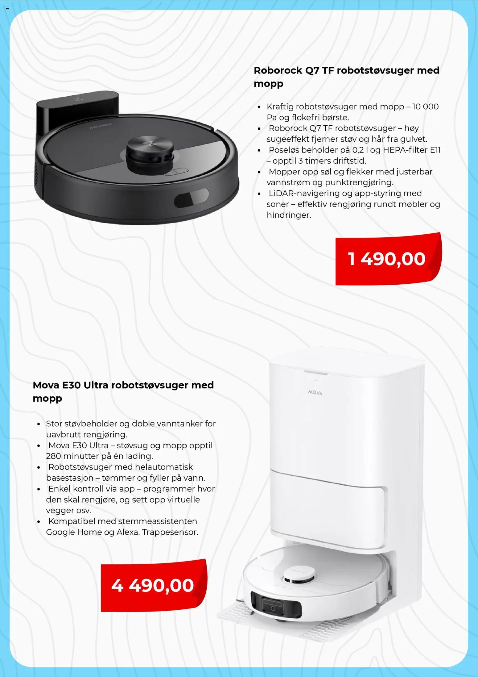 {H1} | Side: 3 | Produkter: Robotstøvsuger, Pepsi, Суміш дитяча