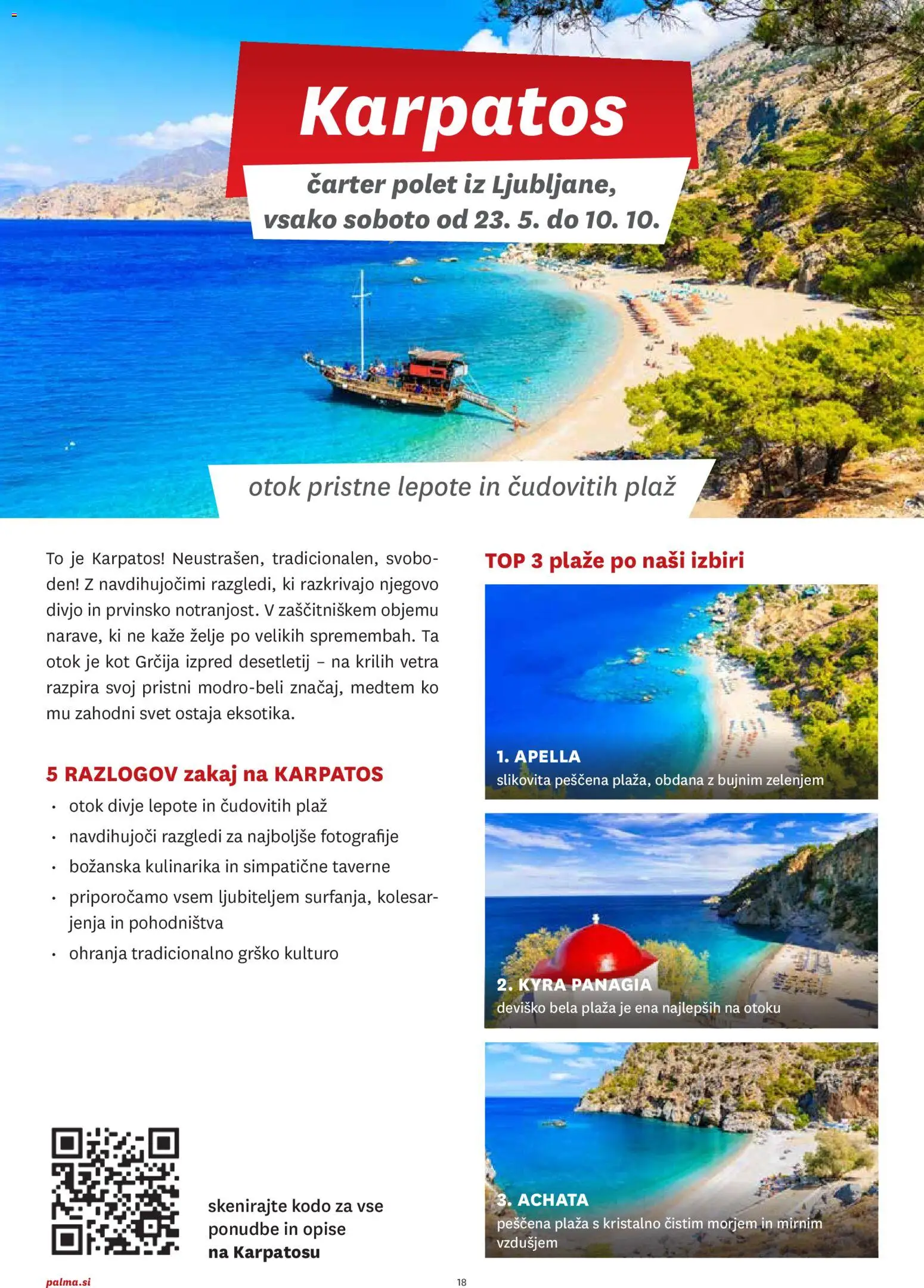 Novi Palma katalog ponudbe – veljaven od 06.11.2025 | Stran: 18 | Izdelki: Zelje