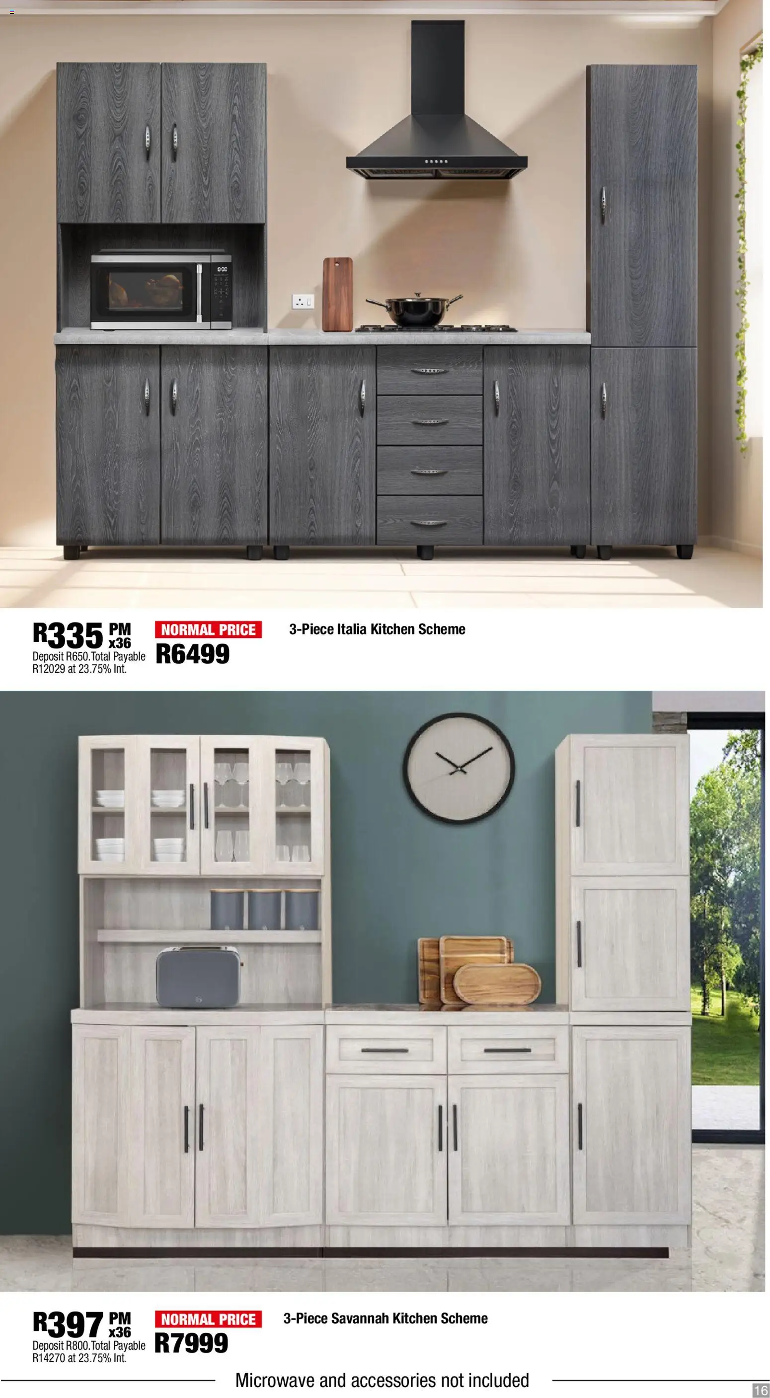 New OK Furniture catalogue – valid from 23.03.2026 | Page: 16 | Products: Microwave