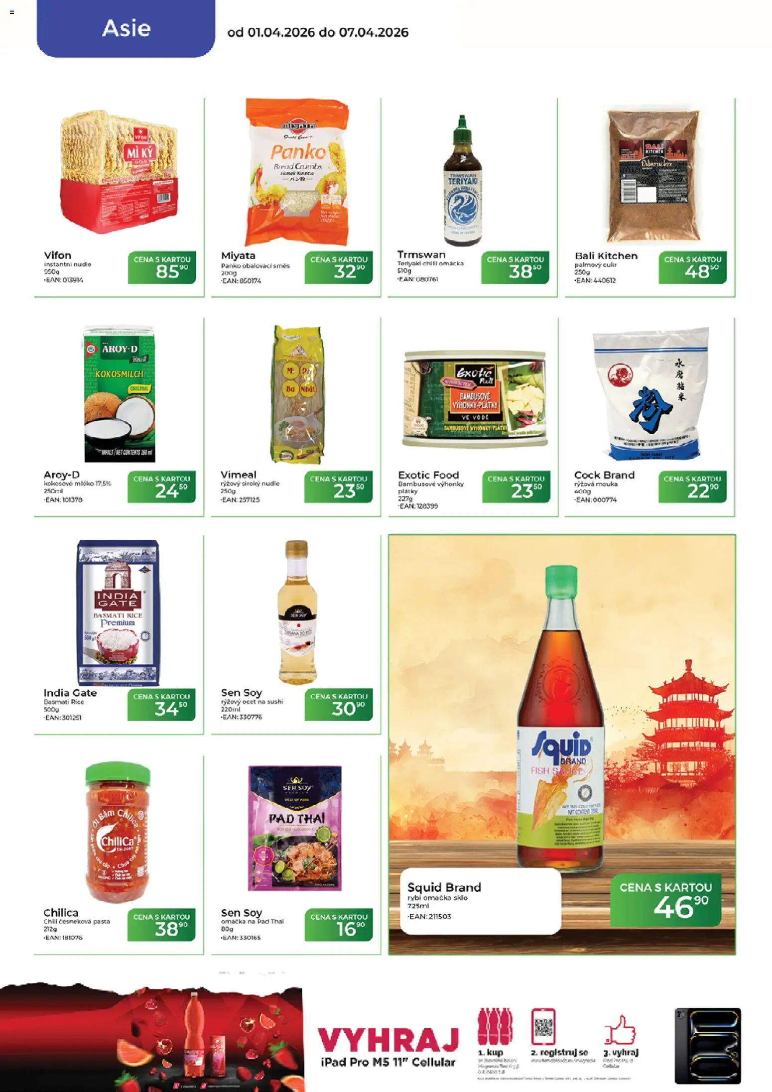 Tamda Foods leták od 01.04.2026 | Strana: 46 | Produkty: Kokosové mléko, Basmati, Nudle, Rýžová mouka