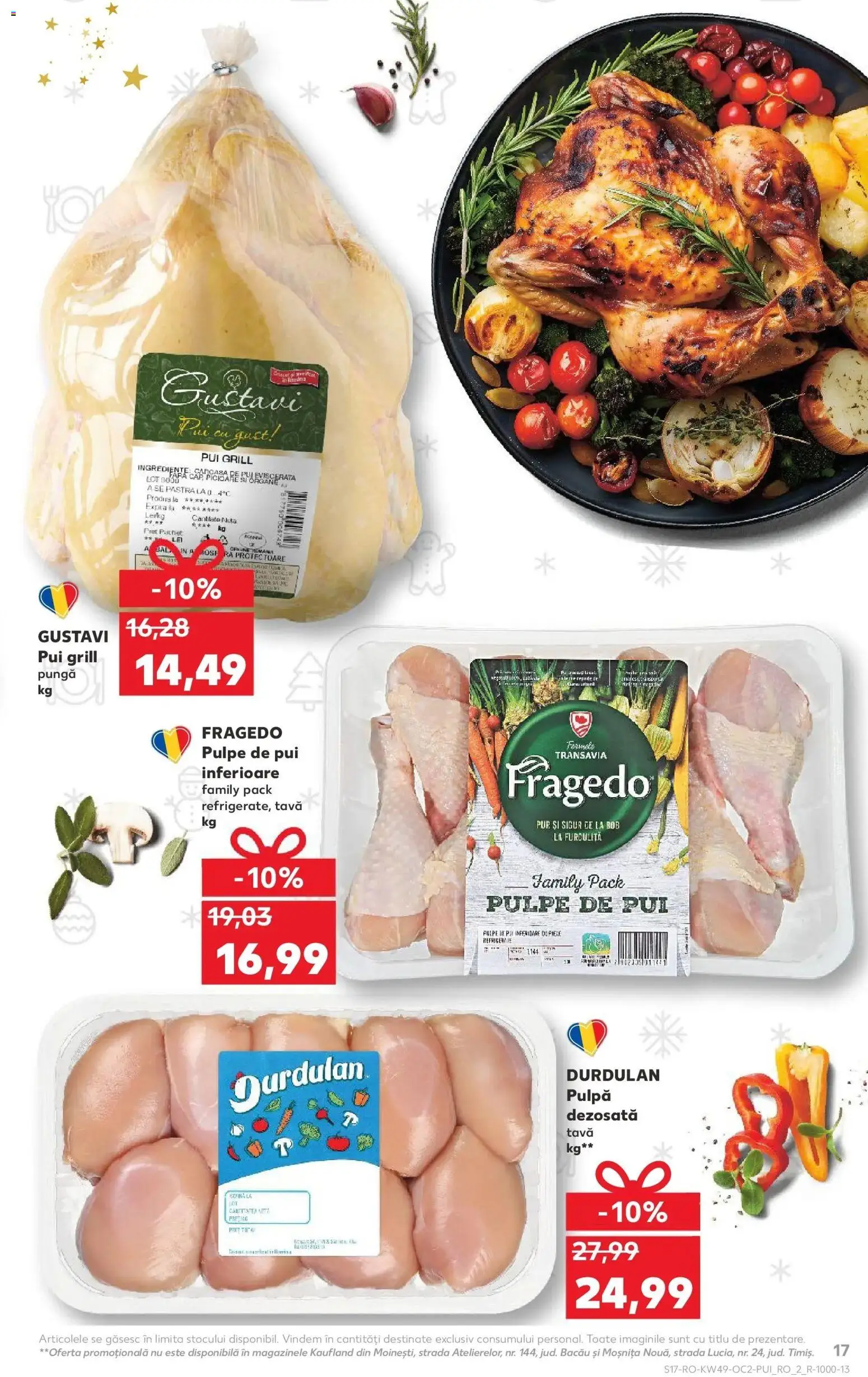 Noul catalog Kaufland – valabil de la 03.12.2025 | Pagină: 17 | Produse: Pungă, Carcasă, Grill, Hacıyatmaz Kedi Oyuncağı