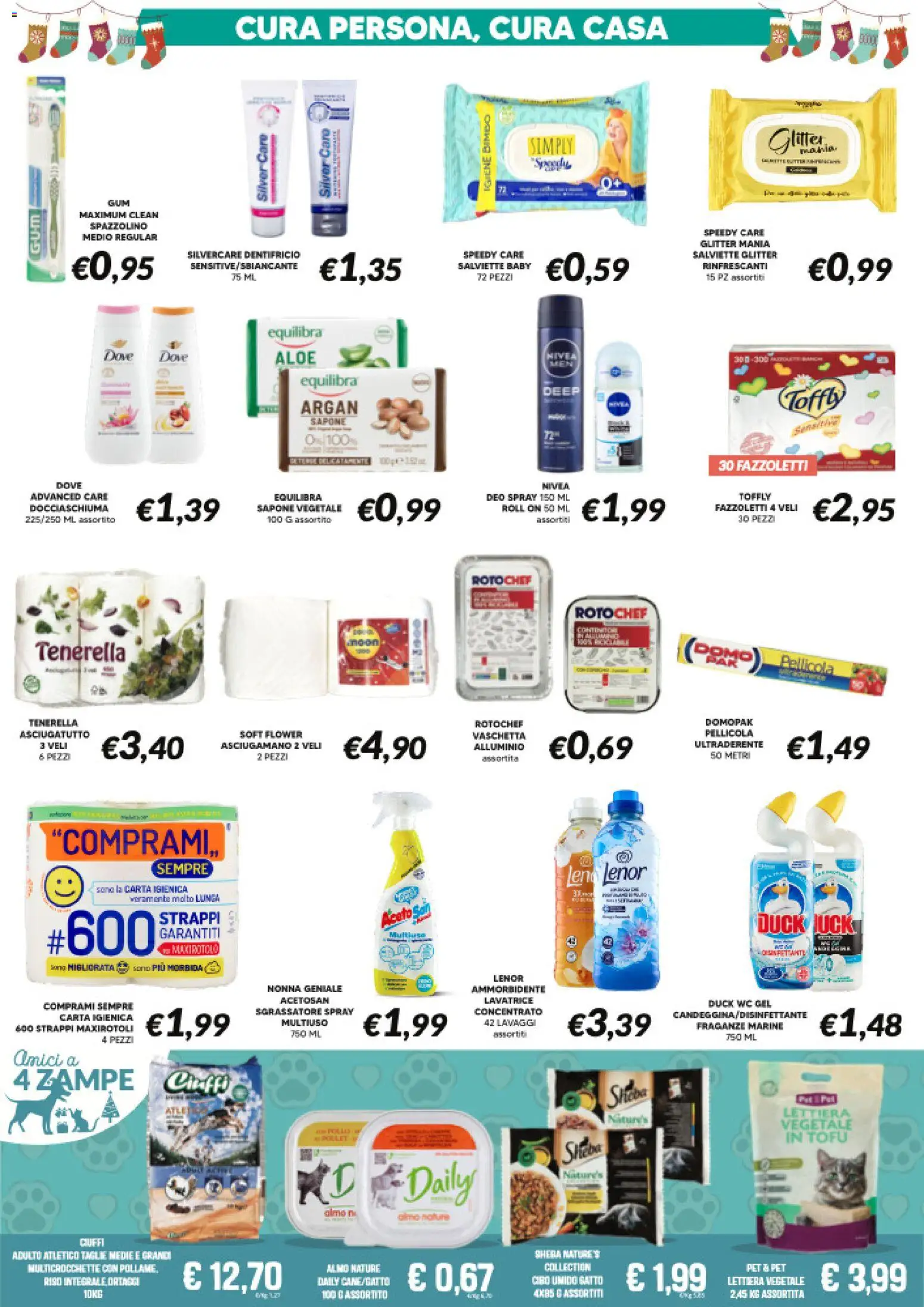 Volantino Visotto del 27.12.2025 | Pagina: 7 | Prodotti: Sapone, Dentifricio, Riso, WC