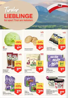 MPREIS Absam ab 12.03.2026 gültig | Seite: 6 | Produkte: Erdbeeren, Milch, Käse, Schokolade