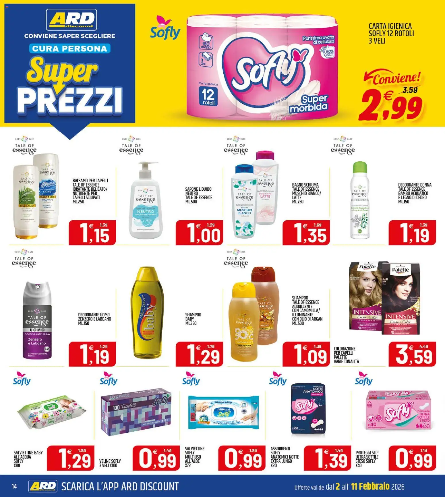 Volantino ARD Discount del 02.02.2026 | Pagina: 14