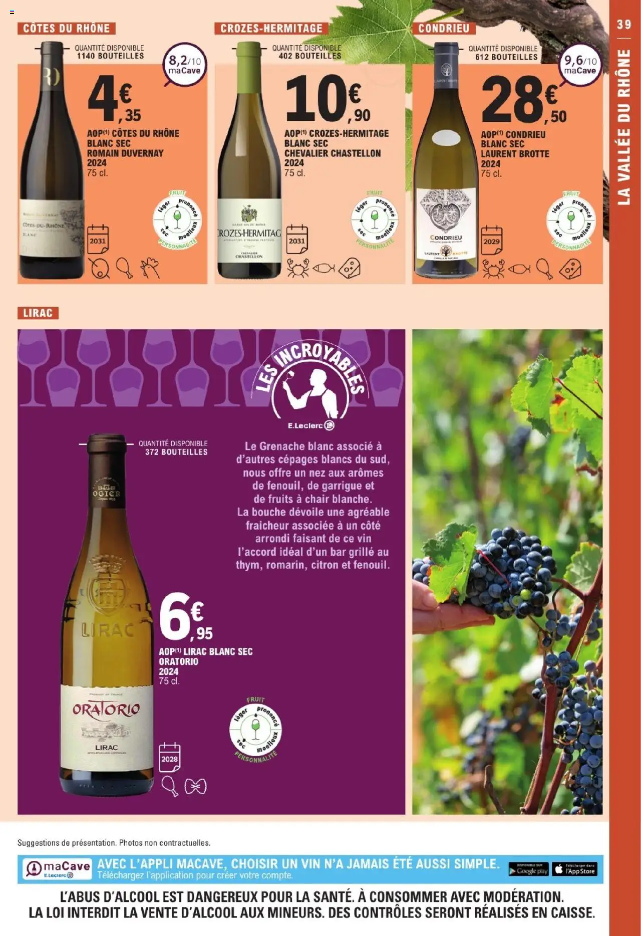 | Page: 39 | Produits: Citron, Store, Vin