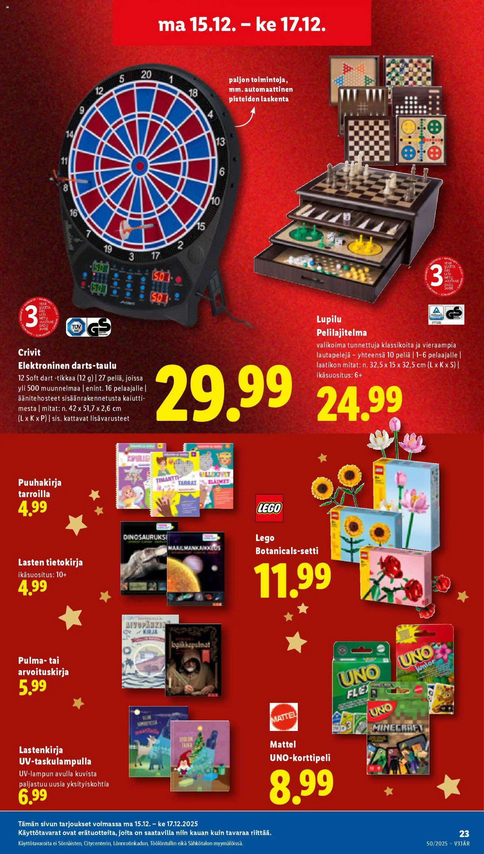 Lidl tarjoukset - Helsinki – voimassa 11.12.2025 alkaen | Sivu: 25