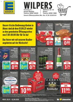 Edeka prospekt Ahaus	 gültig ab dem 27.07.2025