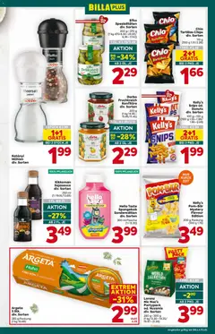 Billa Plus Flugblatt ab 07.04.2026 gültig | Seite: 11 | Produkte: Chips, Gurken, Pfeffer, Tomaten