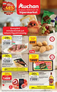 Auchan akciós újság - amely érvényes a következő dátumtól: 23.04.2026