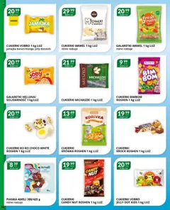 Eurocash Gazetka od 25.08.2025 | Strona: 36 | Produkty: Cukierki roshen, Galaretki, Krowka, Cukierki