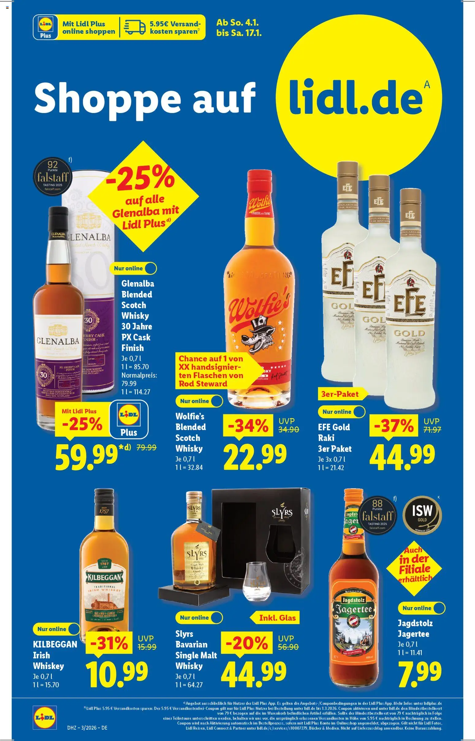 Lidl Prospekt Traunreut – gültig ab 12.01.2026 | Seite: 56 | Produkte: Whisky, Finish, Whiskey