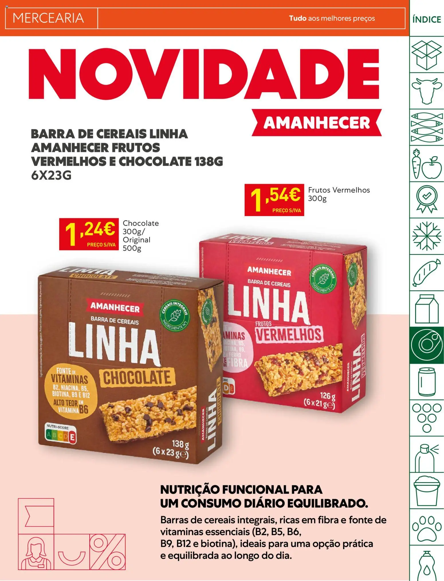 Recheio folheto │ válido de 20.01.2026 | Página: 29 | Produtos: Barras de cereais, Ferro, Chocolate, Cereais