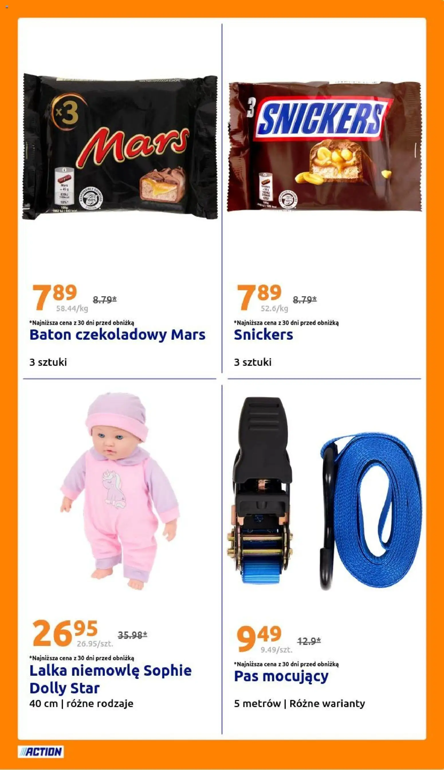 Action Gazetka od 05.11.2025 | Strona: 19 | Produkty: Lalka, Baton