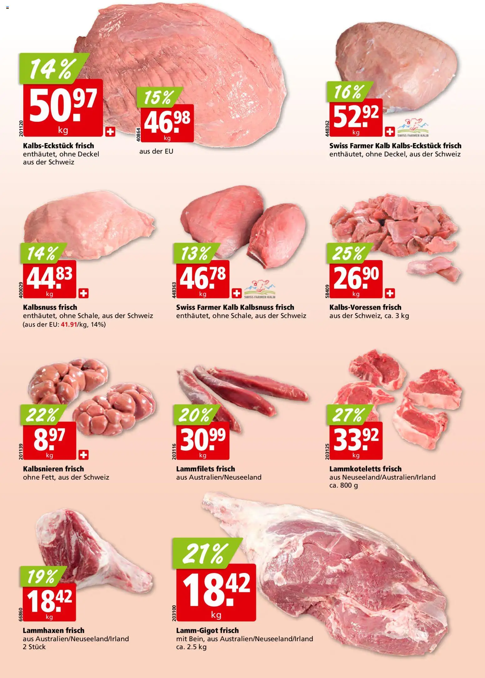 Aligro Aktionen Schlieren, Gossau SG, Frauenfeld, Rapperswil-Jona, Sargans, Bern, Brüttisellen, Pratteln, Emmen, Spreitenbach – gültig ab 03.11.2025 | Seite: 8
