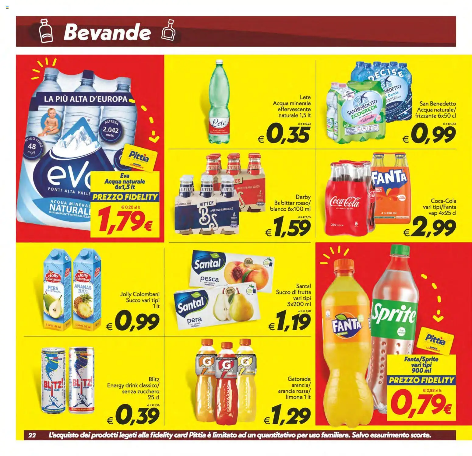 Volantino SuperConveniente del 24.10.2025 | Pagina: 22 | Prodotti: Pera, Acqua naturale, Arancia, Acqua minerale