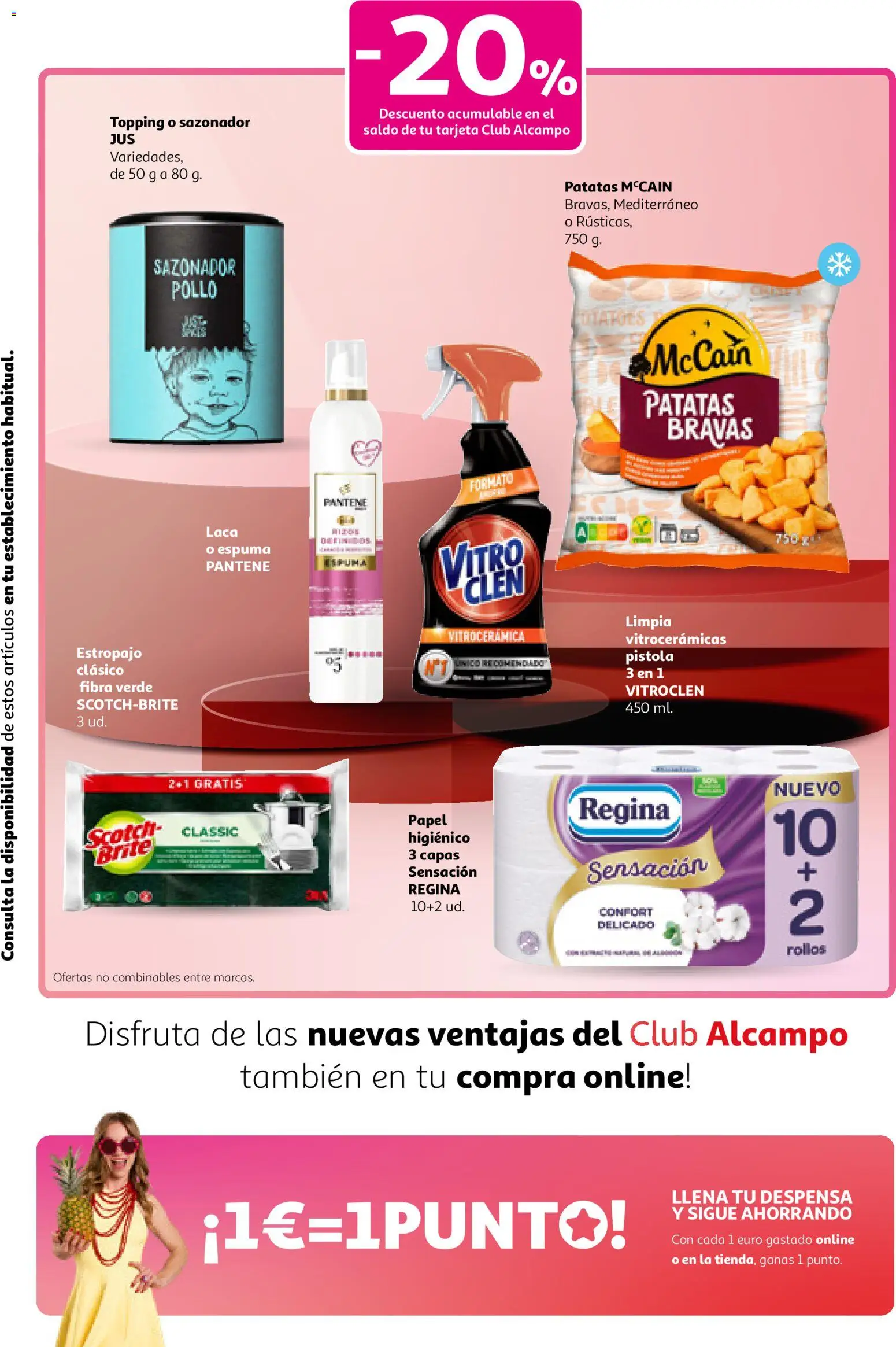 Alcampo - Club Nacional  │ válido desde el 11.12.2025 | Página: 8 | Productos: Papel higienico, Sazonador