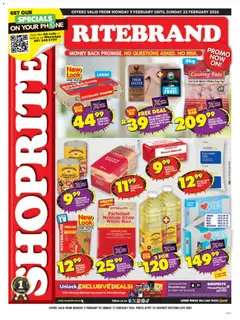 Shoprite specials catalogue – valid from 09.02.2026