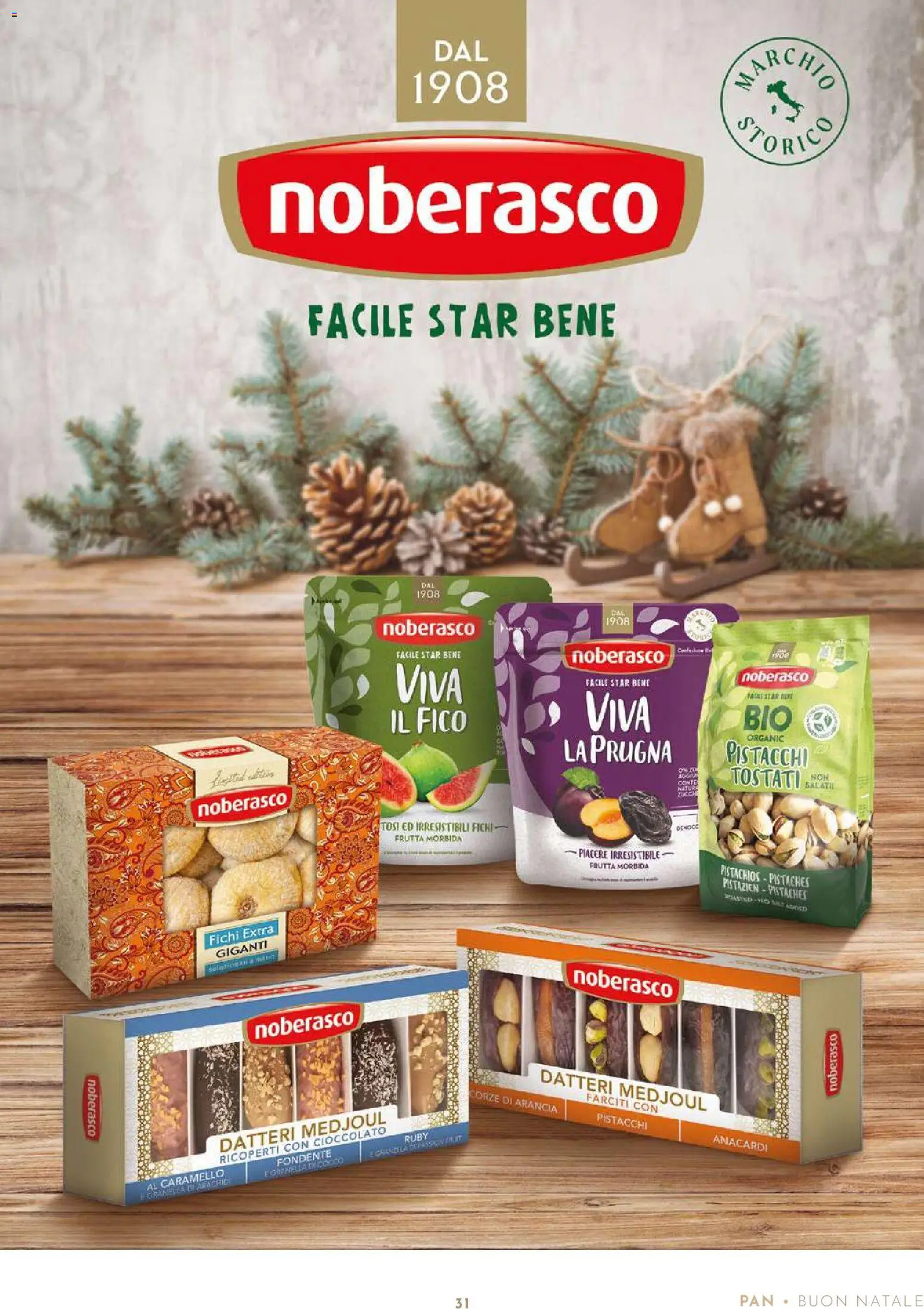 Volantino Pan del 13.11.2025 | Pagina: 31 | Prodotti: Cioccolato, Frutta, Arancia, Pistacchi