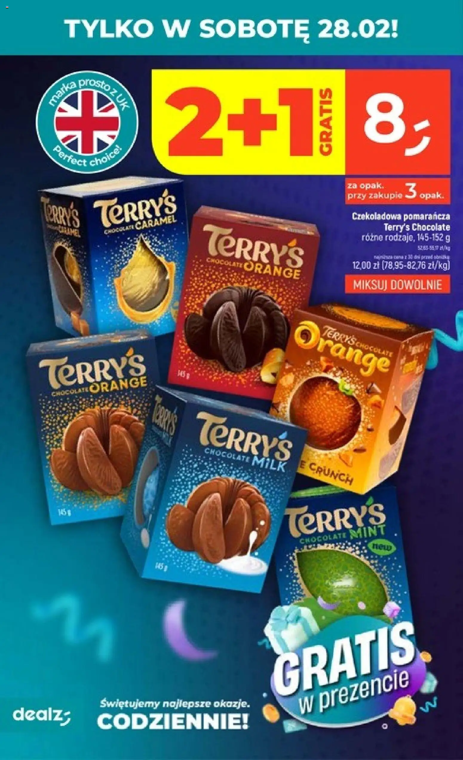 Dealz Gazetka - Świętujemy najlepsze okazje od 26.02.2026 | Strona: 4 | Produkty: Czekoladowa