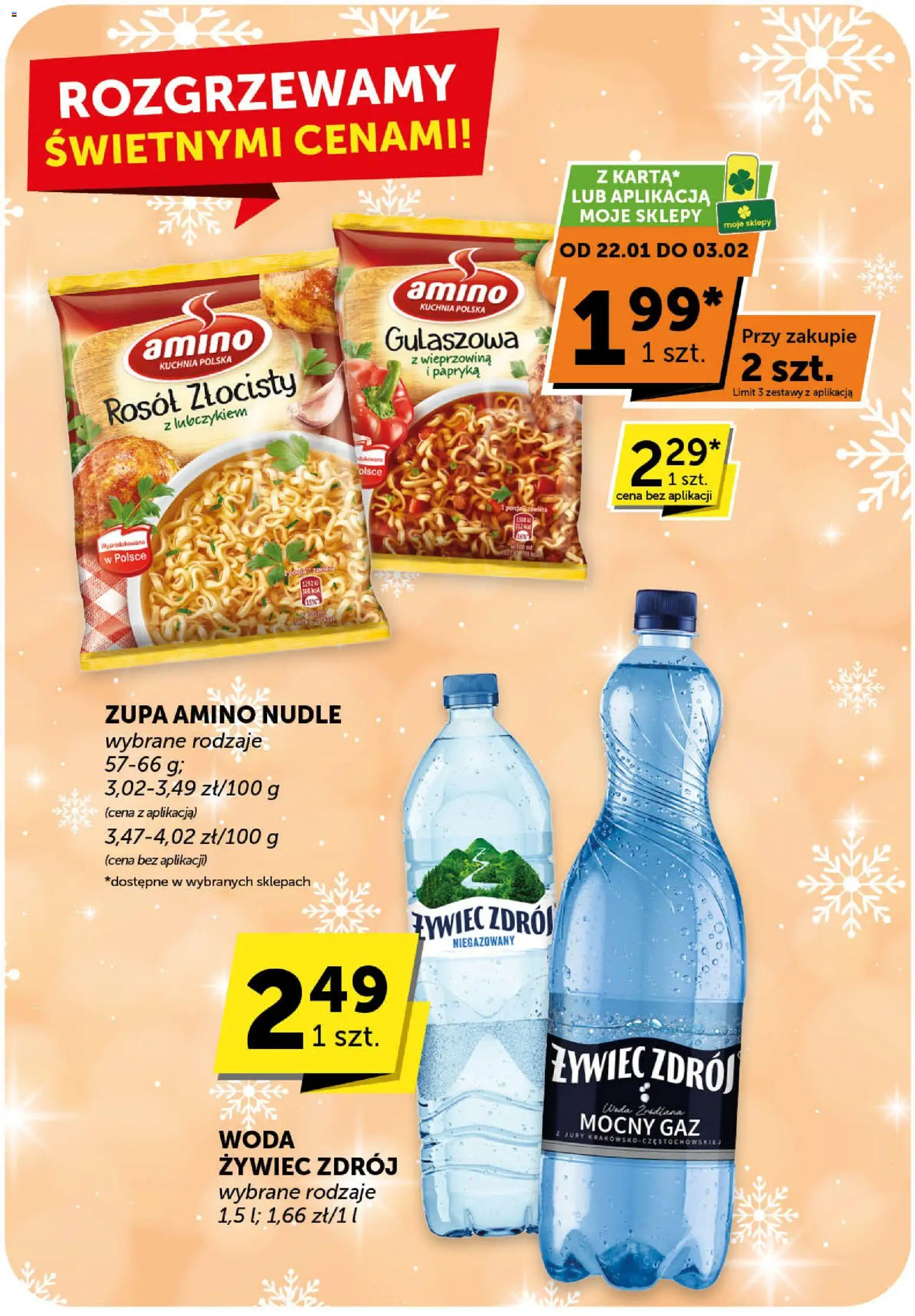 ABC Gazetka - Market od 22.01.2026 | Strona: 2 | Produkty: Papryka, Zupa, Wieprzowina, Woda