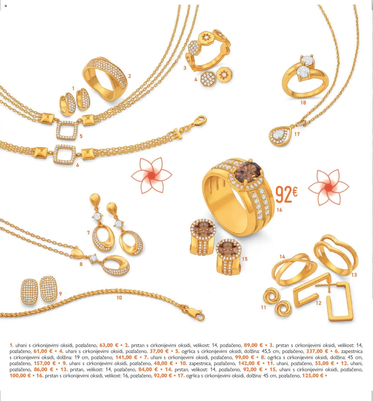 Novi E.leclerc katalog ponudbe – veljaven od 07.04.2026 | Stran: 6 | Izdelki: Zapestnica, Prstan, Uhani