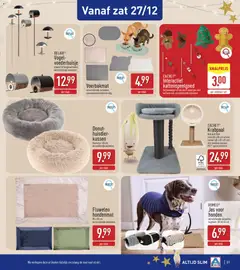 Aldi folder week 51 - Voorbeeld van een folder van Aldi, geldig van 22.12.2025 | Pagina: 31 | Producten: Kattenspeelgoed, Kussen, Jas