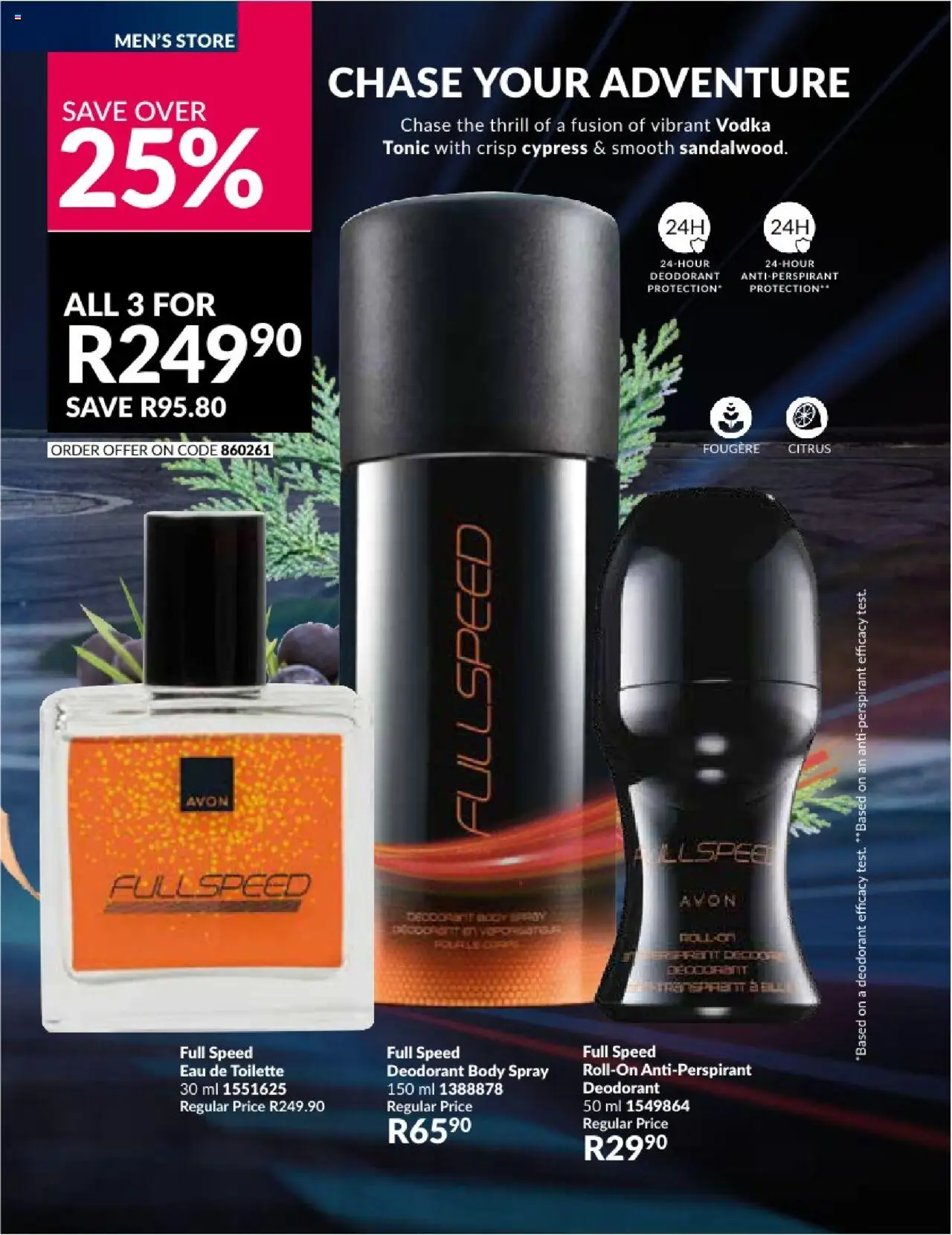 AVON Catalogue  │ valid from 01.08.2025 | Page: 76 | Products: Tonic, Body spray, Eau de toilette, Antiperspirant