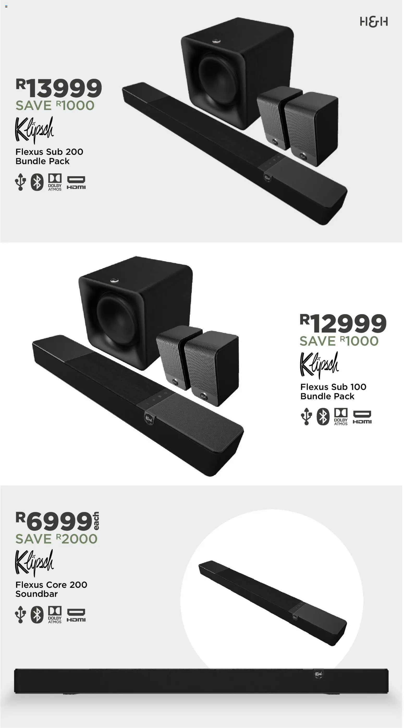 New House and Home catalogue – valid from 30.03.2026 | Page: 23 | Products: Soundbar