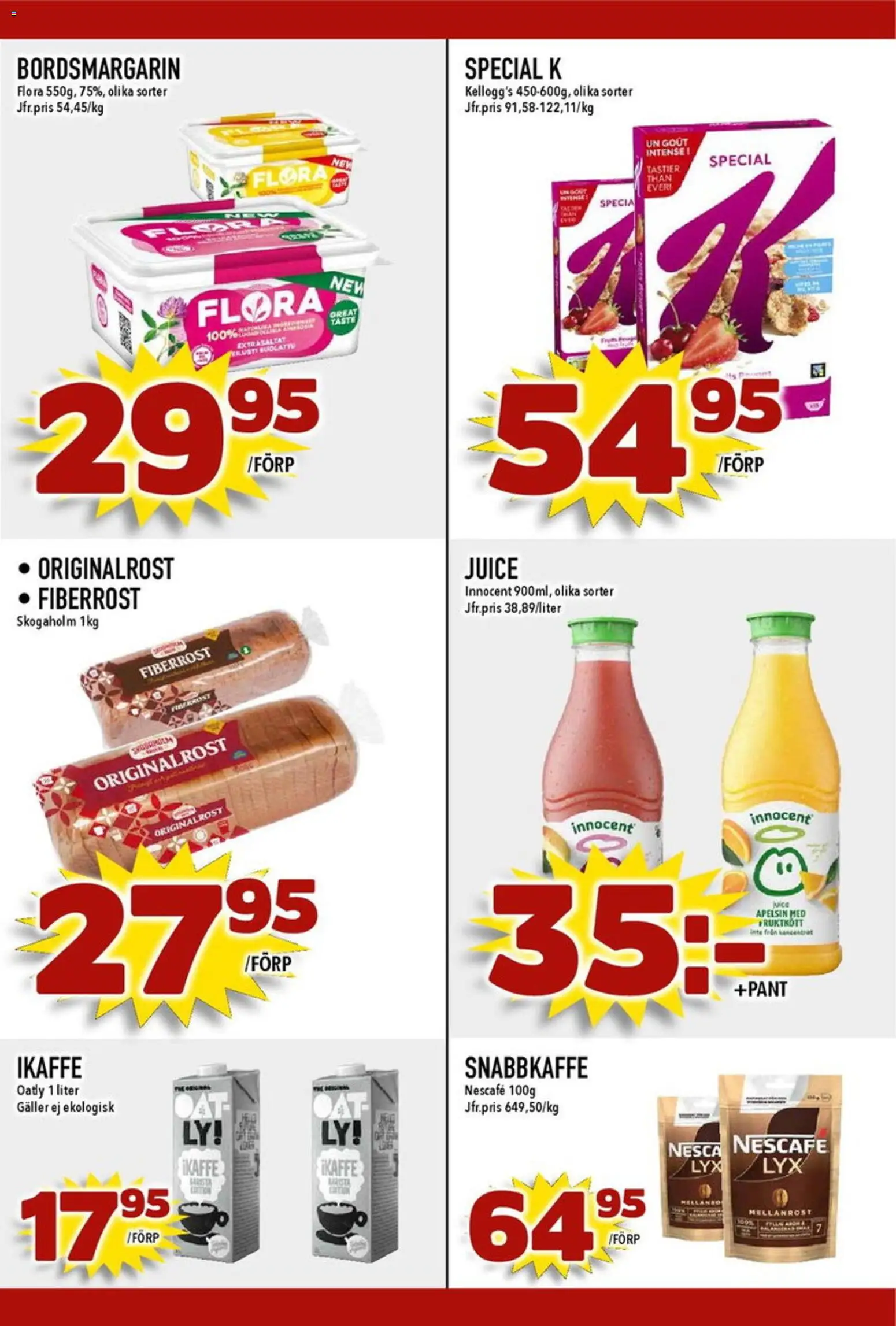 Matdax reklamblad aktuell från 20.04.2026 | Sida: 19 | Produkter: Galler, Juice, Apelsin