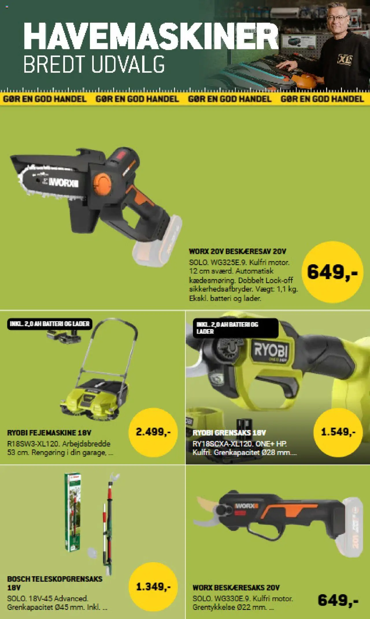XL-BYG tilbudsavis – gyldig fra 10.10.2025 | Side: 31 | Produkter: Batteri