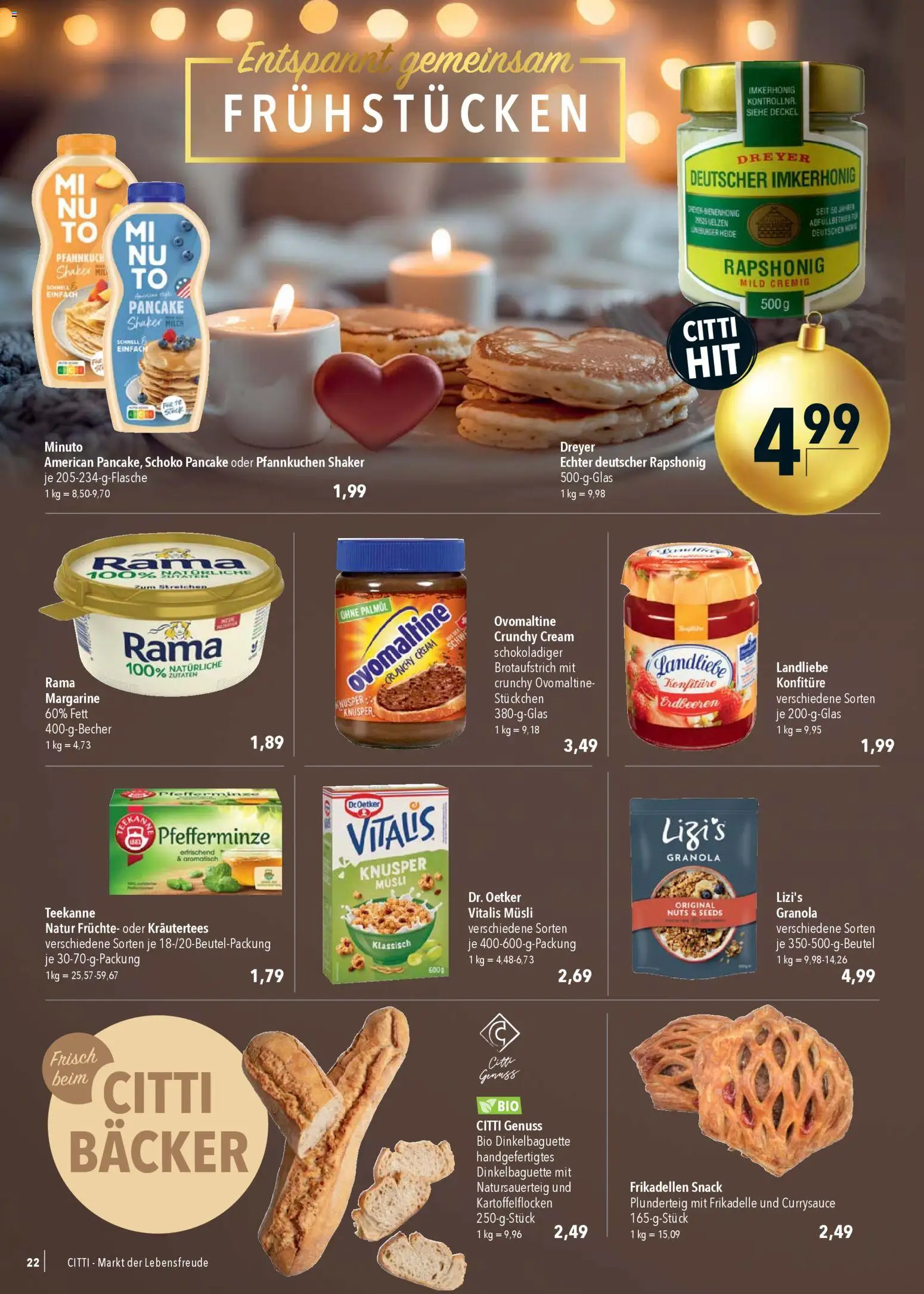 CITTI Markt Prospekt 	 – gültig ab 10.12.2025 | Seite: 22