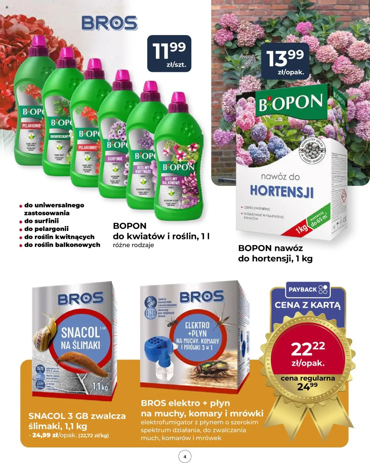 Mrówka Gazetka od 10.07.2025 | Strona: 4 | Produkty: Karta, Rosliny