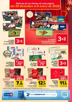 Vista previa Carrefour folleto válido desde el 29.12.2025 | Página: 39 | Productos: Chocolate, Κεραία, Té, Caja