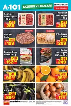 26.02.2026 tarihinden itibaren geçerli olan A101 kataloğu önizlemesi