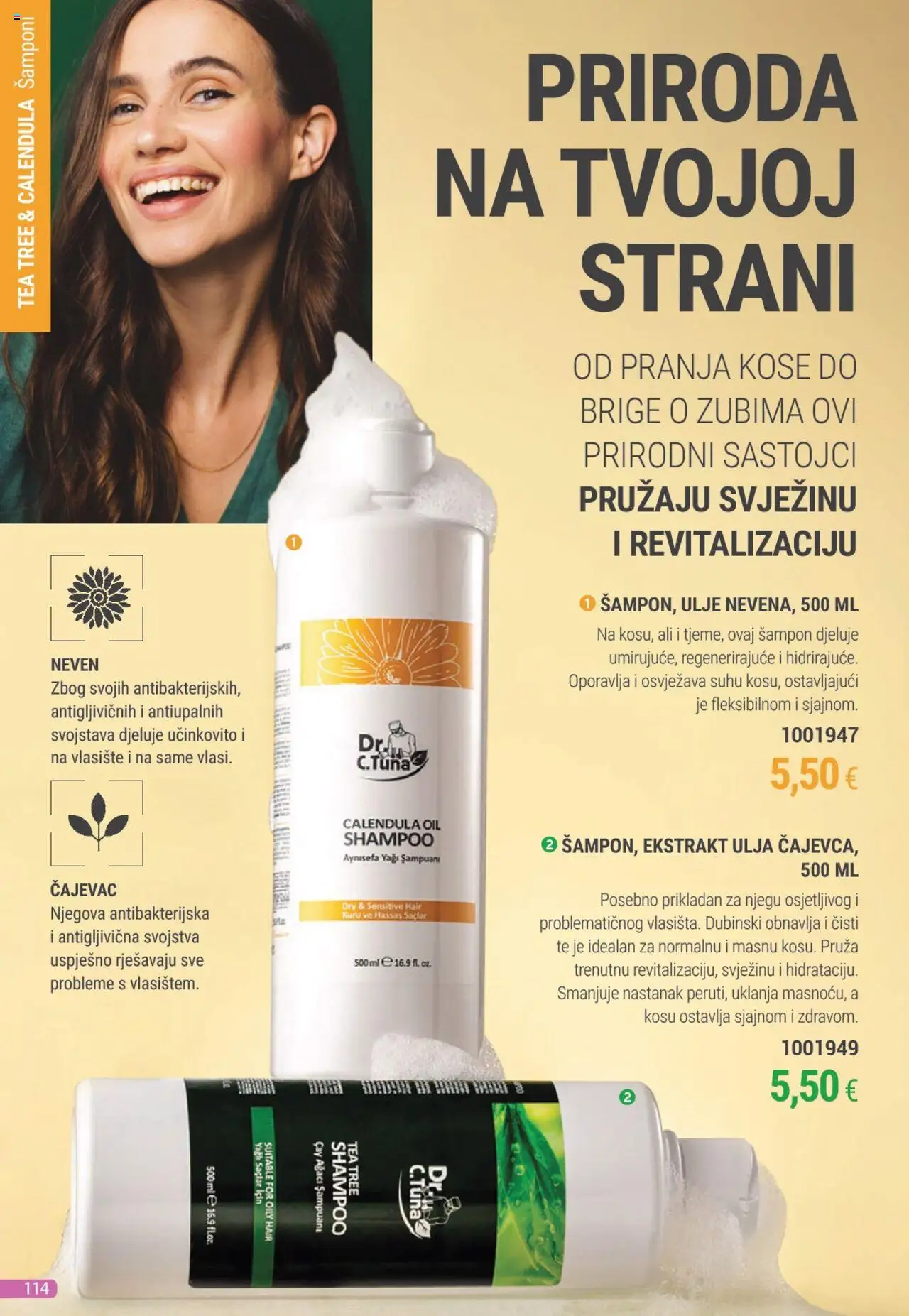 Farmasi katalog | vrijedi od 01.08.2025 | Stranica: 114 | Proizvodi: Šampon, Ulje