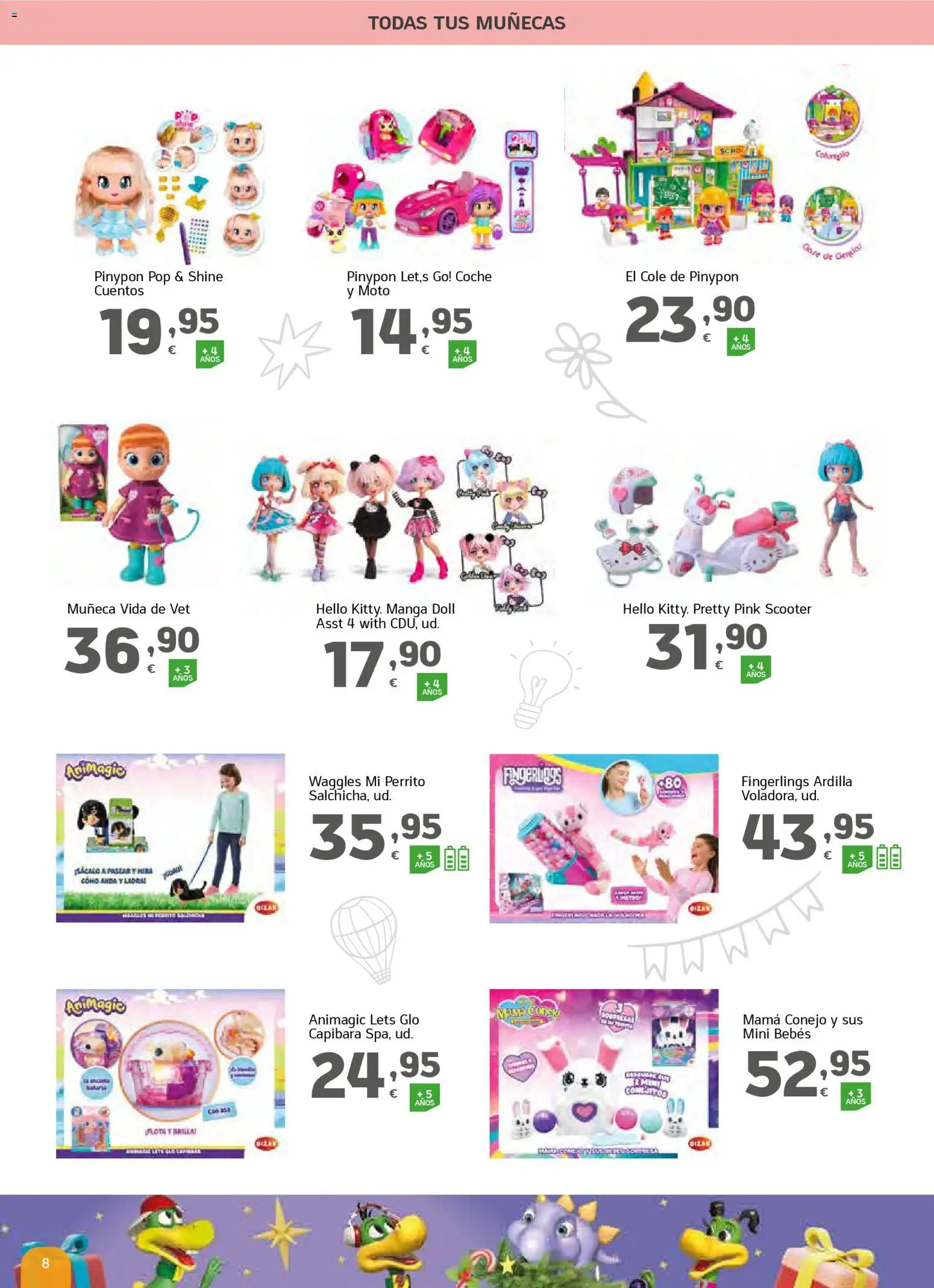 HiperDino - Juguetes │ válido desde el 03.11.2025 | Página: 8 | Productos: Muñeca
