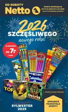 Pogląd oferty "Netto gazetka - Non Food" - ważna od 27.12.2025