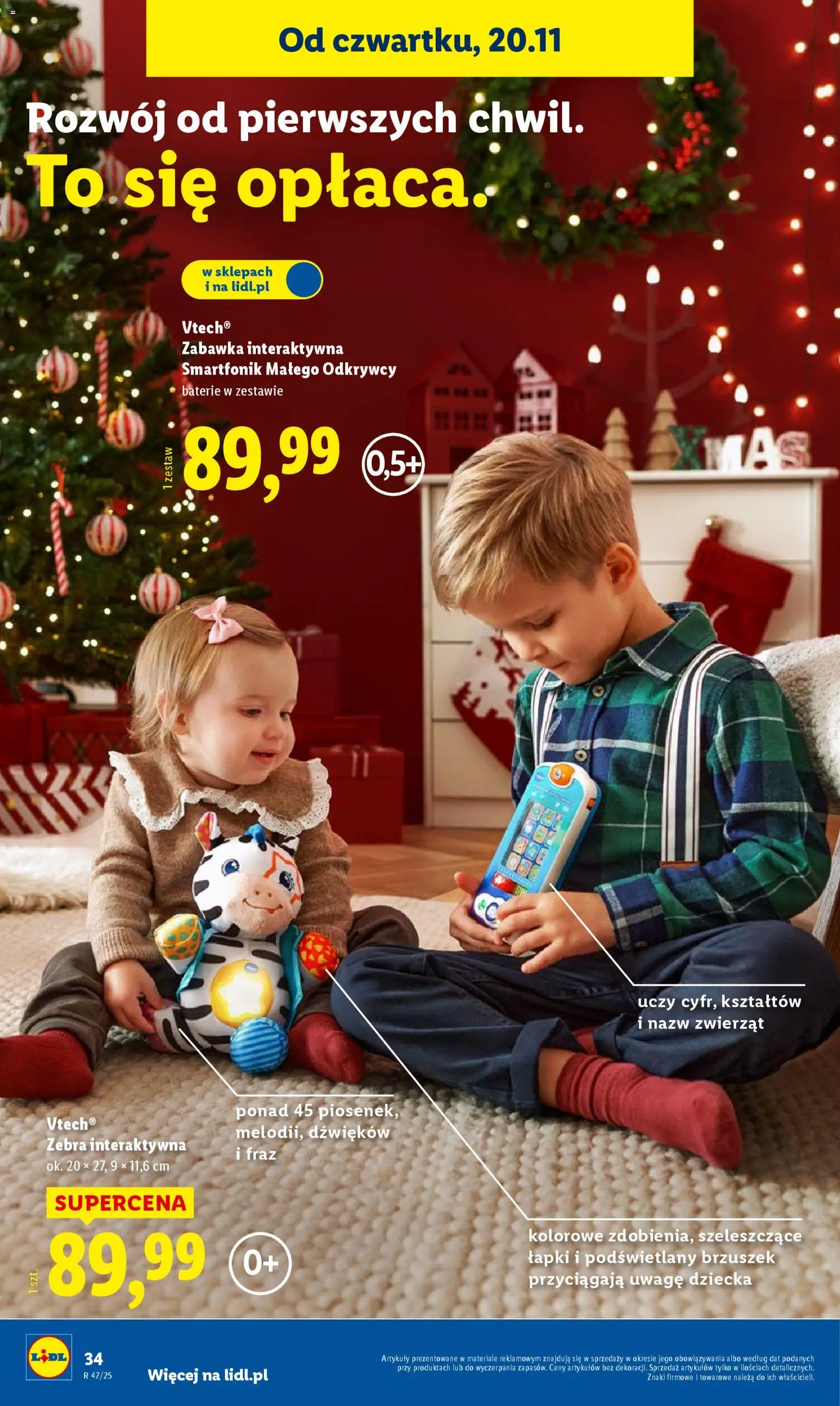 Lidl Katalog zabawek od 03.11.2025 | Strona: 34 | Produkty: Baterie