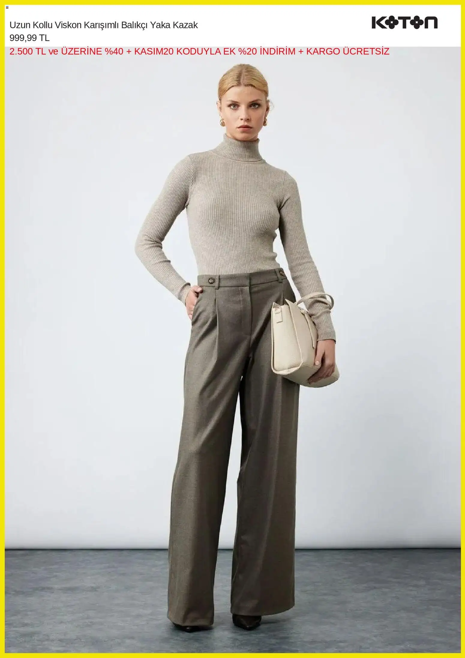 Koton Black Friday - 24.11.2025 tarihinden itibaren geçerlidir | Sayfa: 9